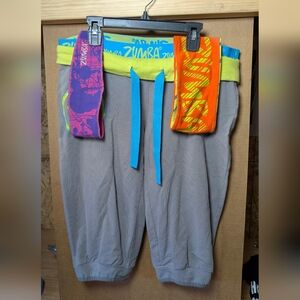 ZUMBA Cropped Sweatpants and Headband